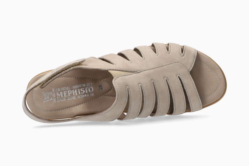 MEPHISTO PRALINE FEMME - GRIS CHAUD