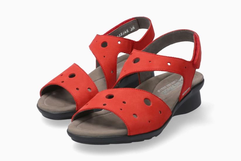 MEPHISTO PHIBY PERF-SCARLET POUR FEMME