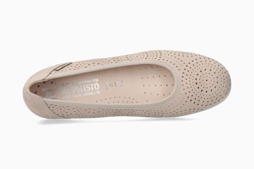 MEPHISTO ELSIE PERF FEMME - TAUPE CLAIR