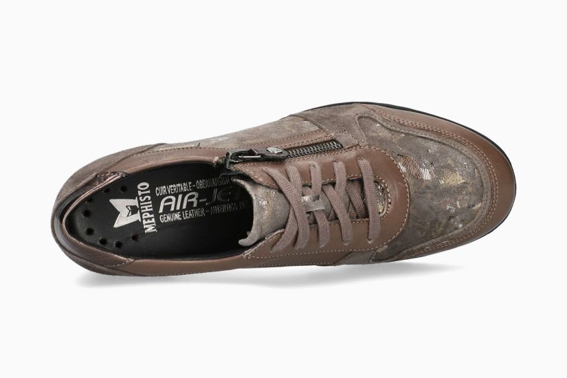 MEPHISTO IASMINA FEMME - TAUPE FONCÉ