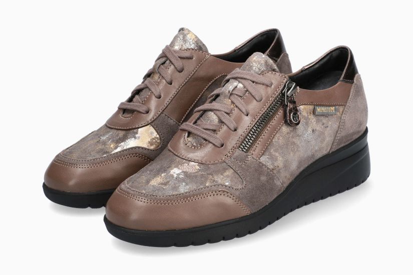 MEPHISTO IASMINA FEMME - TAUPE FONCÉ
