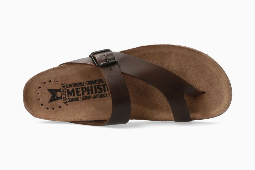 MEPHISTO HOMME NIELS - MARRON FONCÉ