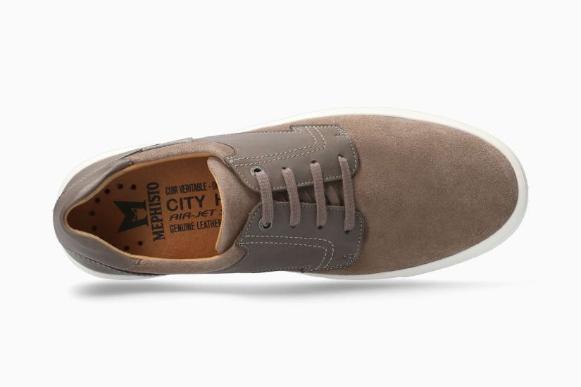 MEPHISTO CALISTO HOMME - GRIS CHAUD