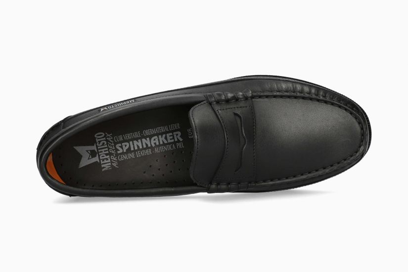 MEPHISTO CASQUETTE VERT - NOIR